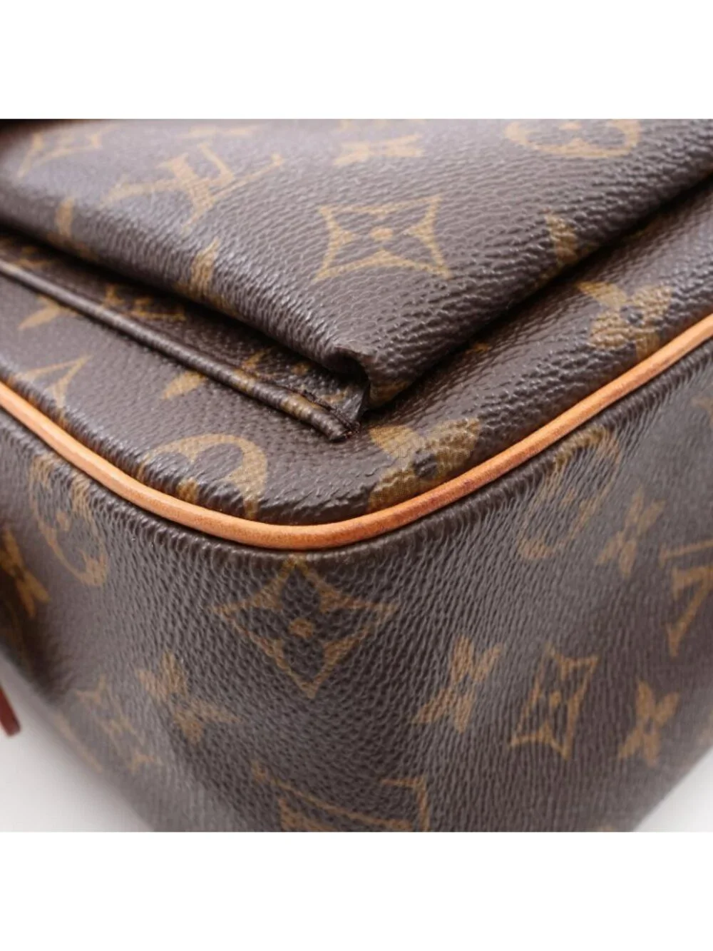 Louis Vuitton Shoulder Bag Viva Cite GM Monogram Canvas Leather